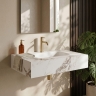 умывальник Rea Aresa 70x50 подвесной Cold Jade глянцевый (REA-U9974)