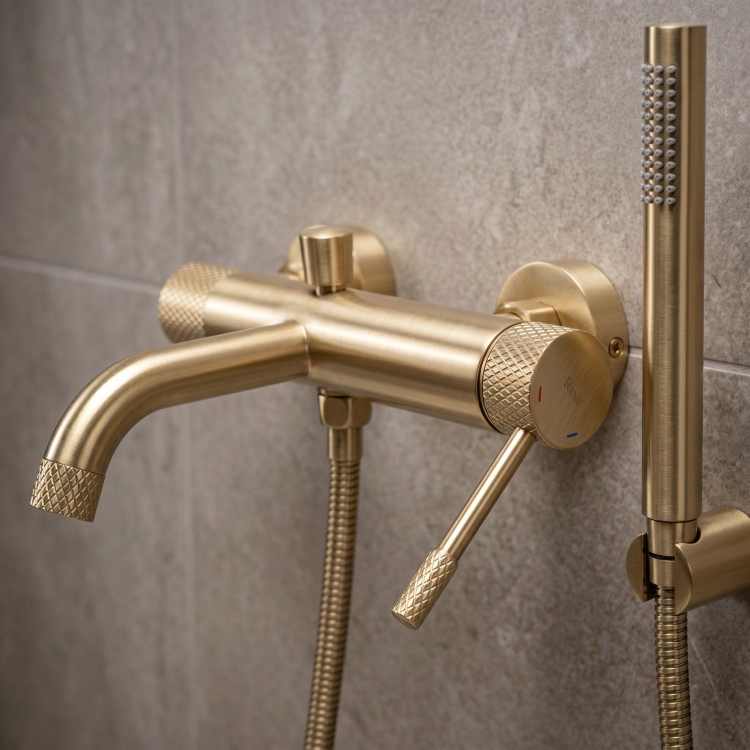 смеситель для ванны Rea Venti brushed gold (REA-B9798)