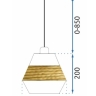 светильник потолочный TooLight Boho (OSW-01047)