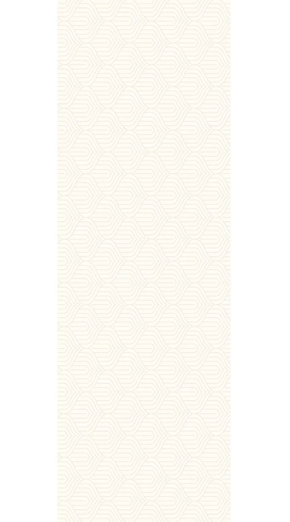 плитка Paradyz Puris 39,8x119,8 dekor B white ultramat rect