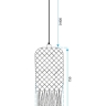 люстра TooLight APP1276-1CP (OSW-02460)