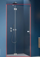 душевые двери Radaway Garda DWJ 110х195 левые, прозрачное стекло, хром (10710110-01-01L)