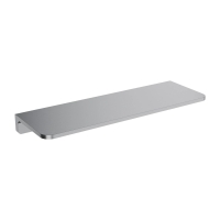 поличка Omnires Modern Project brushed nickel (MP60931NI)