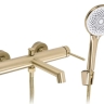 змішувач для ванни Rea Foss з виливом, brushed gold (REA-B6890)