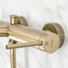 змішувач для ванни Rea Foss з виливом, brushed gold (REA-B6890)