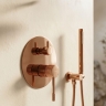 душевая система Rea Venti скрытого монтажа, copper +BOX (REA-P8712)