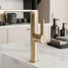 смеситель для кухни Rea Lago brushed gold (REA-B9336)
