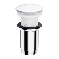 донный клапан Omnires click-clack white matt (A716BM)
