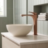 змішувач для умивальника Rea Joe Premium brushed copper.