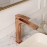 змішувач для умивальника Rea Joe Premium brushed copper.
