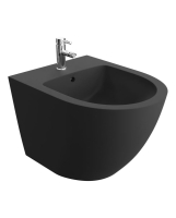 биде Lavita Sinto Black 49x36,5 подвесное (5908211411033)
