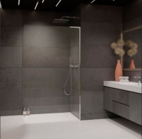 душова перегородка Radaway Modo SL II 90x200 прозоре скло, хром (10319094-01-01R)