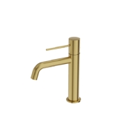 смеситель для умывальника Lavita Orion brushed gold (5900378341383)