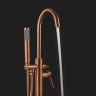 змішувач для ванни Rea Lungo підлоговий, brushed copper (REA-B7495)