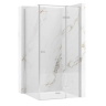 душова стінка Rea Atlas 100 безпечне скло, прозоре, chrome (REA-K4334)