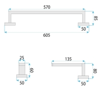 набор аксессуаров Rea Rio gold (REA-05014)
