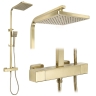 душевая система Rea Atrium brushed gold (REA-P8922)