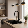 змішувач для кухні Rea Ontario black (REA-B6571)