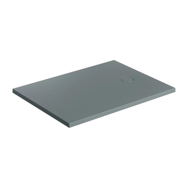 поддон Omnires Aquarock M+ 80х100 matt ash grey (AQUAROCK80-100AG)