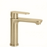 смеситель для умывальника Rea Logan brushed gold (REA-B6697)