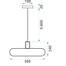 люстра TooLight white gold (OSW-04662)
