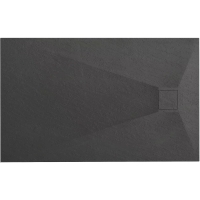 піддон Rea Magnum 80x100 прямокутний, black (REA-K3907)