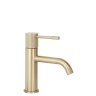 смеситель для умывальника Rea Venti Low brushed gold (REA-B9785)