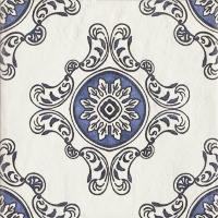 плитка Paradyz Sevilla 19,8x19,8 azul dekor b