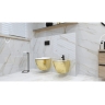 біде Lavita Sofi Gold/White 49x36,5 підвісне (5900378325086)