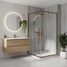 душевая кабина Rea City 80x100x190 transparent, brush copper (REA-K6981)