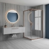 душевая кабина Rea City 80x100x190 transparent, brush copper (REA-K6981)