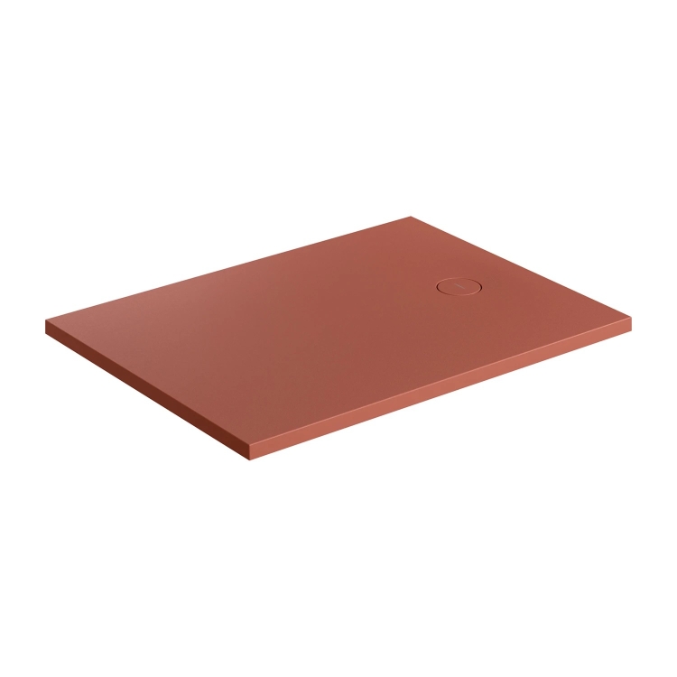 поддон Omnires Aquarock M+ 80х100 matt terracotta (AQUAROCK80-100TE)
