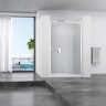 душові двері Rea Slide Pro 100x190 безпечне скло, прозоре (REA-K5300)