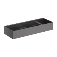 полочка Omnires Uni brushed anthracite (UN10335AT)