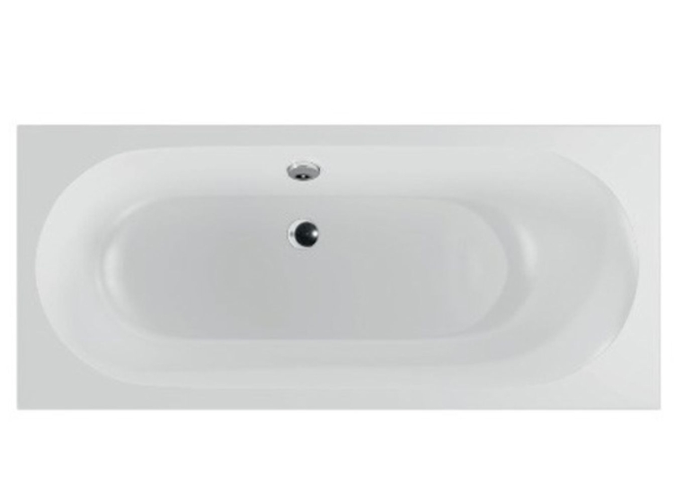 ванна акриловая Radaway Melisa 160х75 отдельностоящая с ножками + сифон (WA1-62-160x075S)