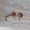 зовнішня частина змішувача для умивальника Omnires Y прихованого монтажу brushed copper (Y1215HLROCPB)