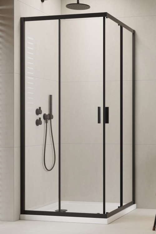 душова кабіна Radaway Alienta D 80x100 black (10258010-54-01)