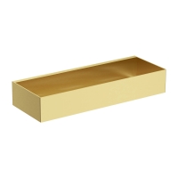полочка Omnires Uni brushed brass (UN10335BSB)