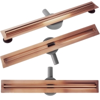 трап Rea Neox Slim Pro brushed copper 60 (REA-G4805)
