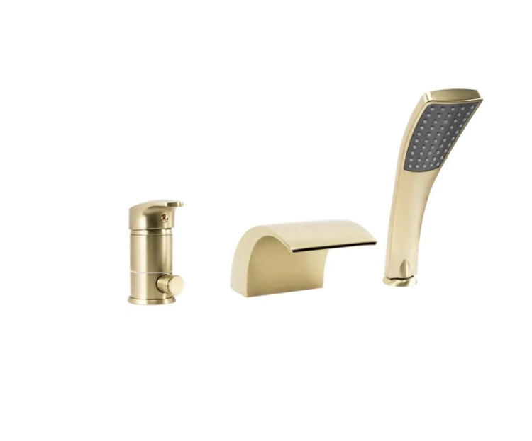 змішувач для ванни Rea Riven brushed gold (REA-B0494)