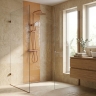 душова система з виливом Rea Drop brushed copper (REA-P9670)