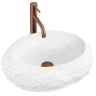 умивальник Rea Mika 37,5x25,5 накладний Light Grey матовий (REA-U3223)
