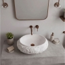 умивальник Rea Mika 37,5x25,5 накладний Light Grey матовий (REA-U3223)