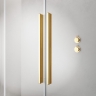душевая дверь Radaway Furo Gold KDJ 62,2x200 прозрачное стекло, золото (10104622-09-01L)