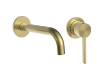 змішувач для умивальника Rea Foster прихованого монтажу, brushed gold + box (REA-B6443)