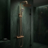 душова система для душу з термостатом Rea Lungo copper brushed (REA-P6734)