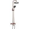 душевая система с изливом Rea Arcos brushed copper (REA-P8715)