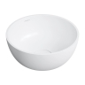 умивальник Omnires Shell 35 cm matt white (SHELL350UNBM)
