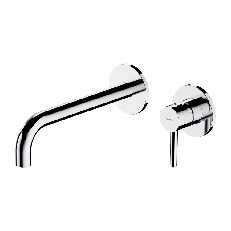 зовнішня частина змішувача для умивальника Omnires Y прихованого монтажу polished chrome (Y1215HLROCR)