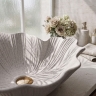 умивальник Rea Flower 47,5x40 накладний Beige матовий (REA-U7888)